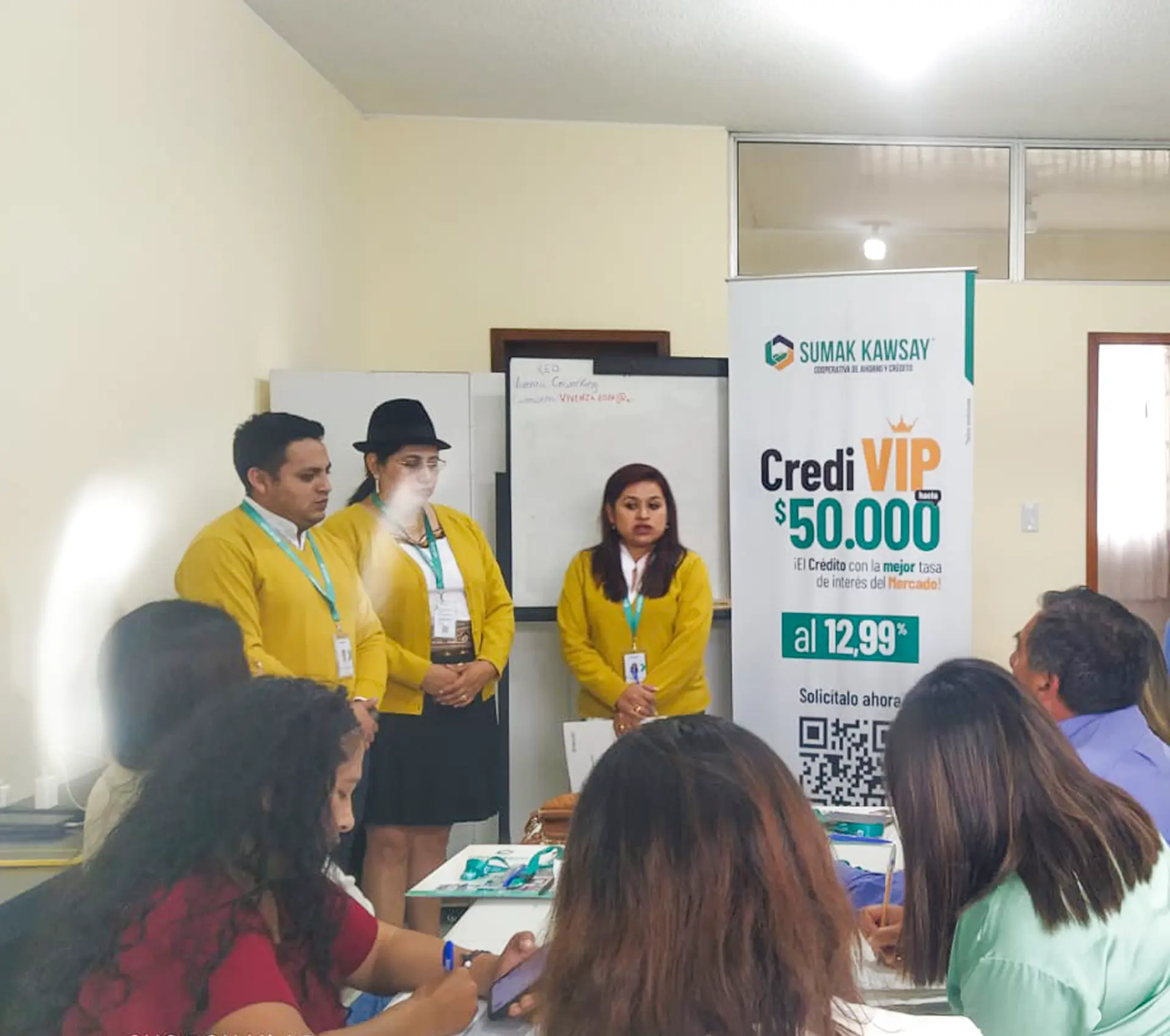 Impulsamos la educación financiera en Sangolquí con el programa “Sumak Finanzas”
